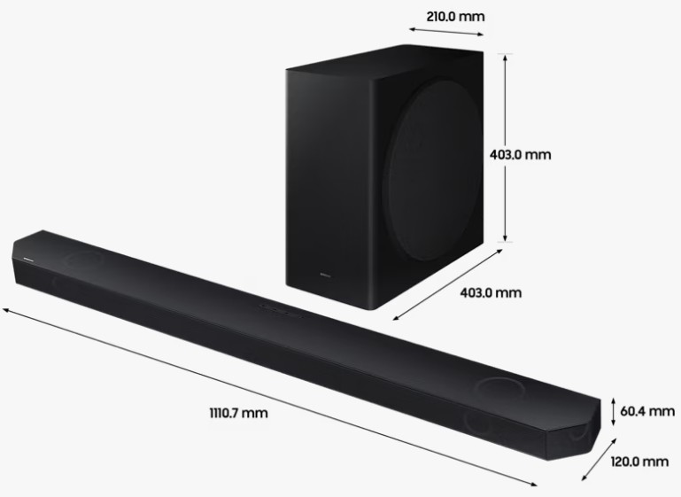 5.1.2 ch 사운드바 Q800D